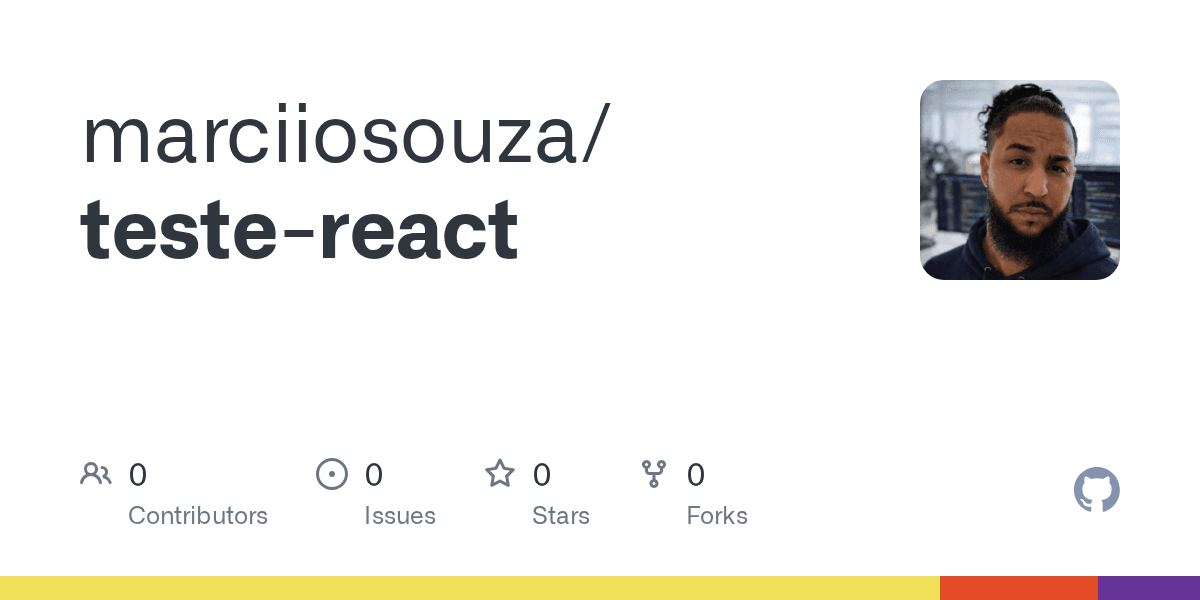 Teste React